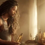 Entretien cheveux longs homme : produits naturels
