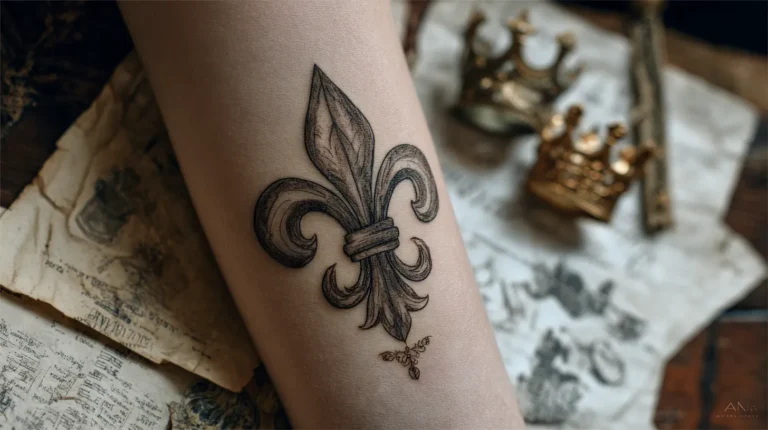Tatouage fleur de lys : symbolique d’un symbole puissant