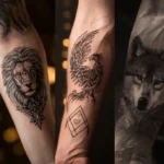 Idées de tatouages pour symboliser la force et le courage