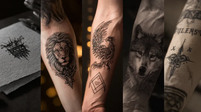 Idées de tatouages pour symboliser la force et le courage