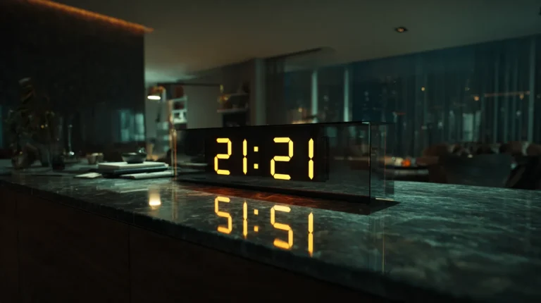 21h21 : La signification caché derrière cette heure miroir