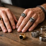 Bagues homme : quel doigt, quelle signification, quel style ?
