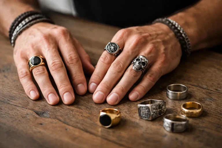 Bagues homme : quel doigt, quelle signification, quel style ?