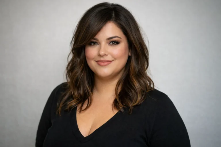 Coupe de cheveux visage rond et gros : les coupes qui rééquilibrent