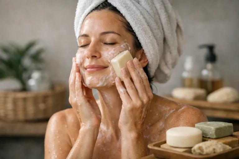 Savon solide : le choix futé pour le visage et le corps
