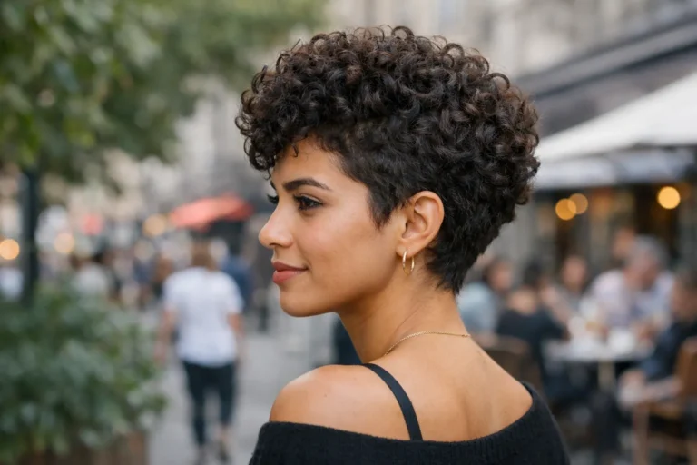 Quelle coupe pour cheveux courts et frisés quand ils sont épais ?