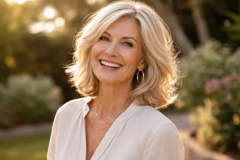 Coiffure femme 60 ans épanouie : des idées qui font rayonner