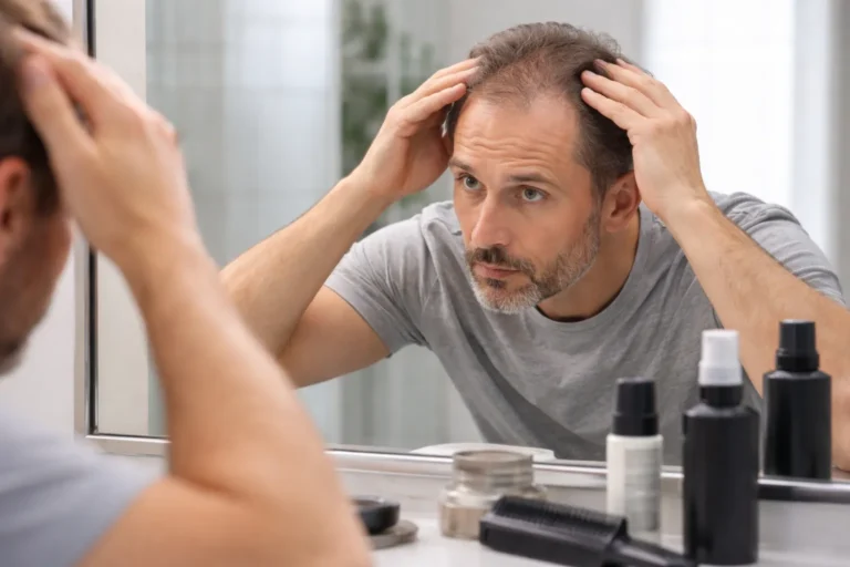 Golf cheveux : repères, styles et options quand les tempes se creusent