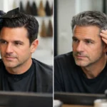 Teinture cheveux homme : trouver sa teinte et gérer les cheveux blancs