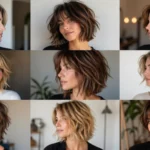 9 coupes mi-courtes femme avec un dégradé effilé qui fait vraiment la différence