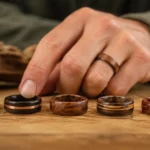 Bien choisir sa bague en bois : style, confort et durabilité