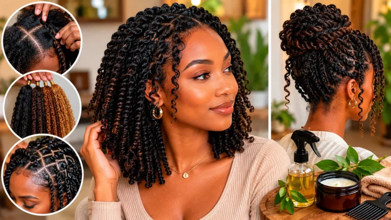 Coiffure vanille : réussir ses twists, du choix du modèle à l’entretien