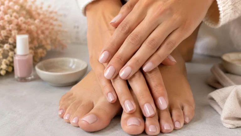 Ongle rose poudré : inspirations et repères pour des mains (et pieds) impeccables