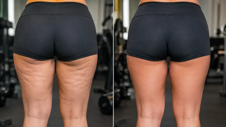 Cellulite avant/après musculation : à quoi s’attendre vraiment