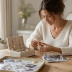 Pendentif photo : choisir le médaillon et préparer la photo à glisser dedans